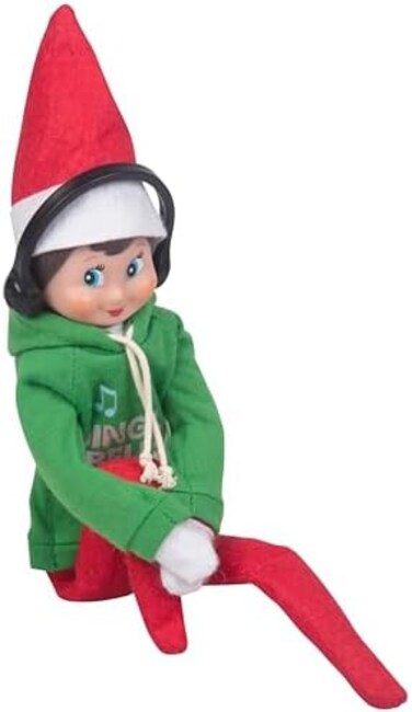 the ELF on the SHELF Claus Couture Jingle Jam Hoodie Novelty, Green