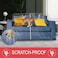 LAMINET Crystal Clear Furniture Protectors - Slipcovers Loveseat Sofa LAM