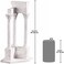 Design Toscano Roman Forum Temple of Vespasian Corner Column Decorative Statue, 12 Inch, Faux Stone Finish