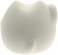 Kotobuki Maneki Neko Charm Kenkoh-un Collectible Figurine, Good Health, White
