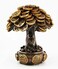 Ebros Gift Feng Shui Gold Tree Statue Golden Money Coin Tree of Wealth And Abundance Decor Talisman Figurine