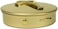 Pyx With Cross (PS202) - قطر 6.35 سم، عمق 1.27 سم، نحاس مصقول