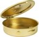 Pyx With Cross (PS202) - قطر 6.35 سم، عمق 1.27 سم، نحاس مصقول