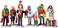 Lemax Village Collection Holiday Shoppers Set of 6# 92683