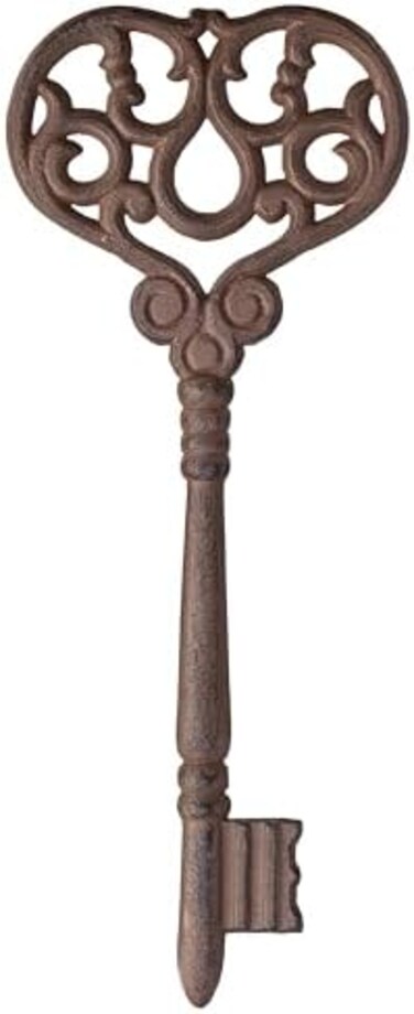 CraftyCrocodile GSM Large Iron Decorative Skeleton Key