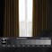 HPD Half Price Drapes Signature Blackout Velvet Curtains 96 Inches Long Extra Wide Heat &amp; Full Light Blocking Blackout Curtain for Bedroom and Living Room (1 Panel), 100W x 96L, Amber Gold