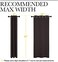 NICETOWN Energy Smart Thermal Insulated Solid Grommet Blackout Curtains/Drapes for Living Room (2 Panels, 42 inches x 84 inches, Toffee Brown)