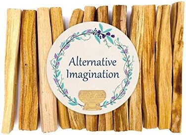 Alternative Imagination Palo Santo Incense Sticks For Stress Relief, Spiritual Cleansing, Home Purification, Healing, Meditation, And Gifts - 100% Natural, Sustainable, Wild-Harvested Sacred Wood Ince