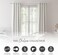 Kenney 5/8&rdquo; Chelsea Ball Decorative Window Curtain Rod, 28-48", Brushed Nickel