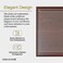 SHOP AWARDS AND GIFTS 8.5 x 11 Certificate Frame Holder, Slide in Wall Plaque Display, 10.5 x 13 Inch Board, Multiple Colors (Walnut)