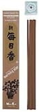 nippon kodo Morning Star Japanese Incense Sticks Frankincense 50 Sticks &amp; holder'