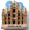 WitnyStore Tiny Milan Cathedral or Duomo di Milano Catholic Church Italy Southern Europe Tourist Attractions Resin Refrigerator Magnet Traveler Souvenir Gift Memento 3D Fridge Magnets