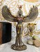 Ebros Gift Egyptian Theme Isis With Open Wings Goddess of Magic and Nature Bronzed Statue Sculpture