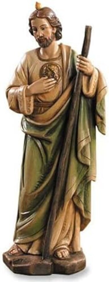 Avalon Gallery Christian Brands St. Jude Statue - Toscana Resin 8" H - Catholic