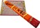 Holy Land Market Beeswax Brown Taper Candles - 33 Count - Traditional - Religious Activity - Orange Scent - Tube Container