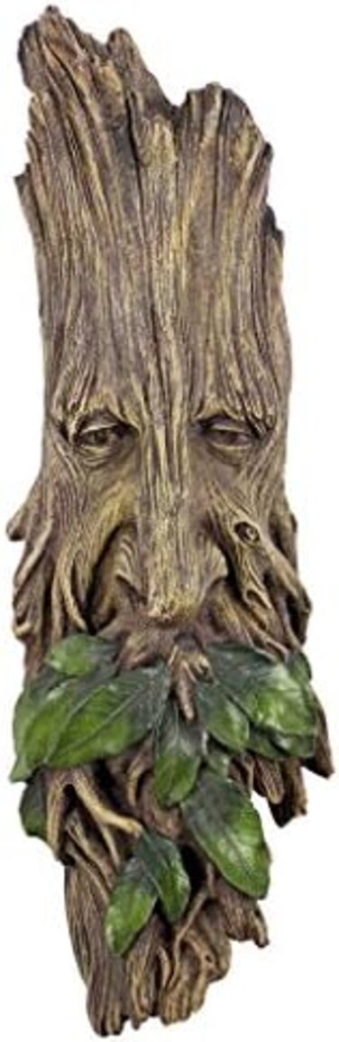 Design Toscano CL6218 Whispering Wilhelm Tree Ent Wall Sculpture, 15 Inch, Multicolored