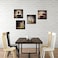 Wieco Art Red Wine Cups HD Modern 4 Pieces Stretched and Framed Abstract Giclee Canvas Prints Artwork Contemporary Vintage Pictures Paintings on Wall for Kitchen Home Decorations