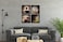 Wieco Art Red Wine Cups HD Modern 4 Pieces Stretched and Framed Abstract Giclee Canvas Prints Artwork Contemporary Vintage Pictures Paintings on Wall for Kitchen Home Decorations