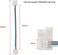 BTF-LIGHTING 10PCS 3Pin 10mm Wide Dual End with 15cm Long Cable LED Strip Solderless DIY Connector Adapter Conductor for WS2811 WS2812B SK6812 LED Flexible Strip Light