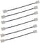BTF-LIGHTING 10PCS 3Pin 10mm Wide Dual End with 15cm Long Cable LED Strip Solderless DIY Connector Adapter Conductor for WS2811 WS2812B SK6812 LED Flexible Strip Light