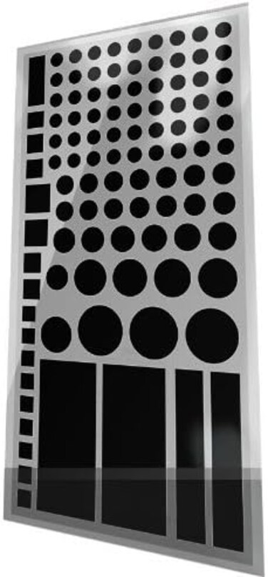 LightDims Black Out Edition - Light Blocking LED Covers/Light Dimming Sheets for Routers, Electronics and Appliances and More. Blocks 100% of Light, in Minimal Packaging.