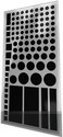 LightDims Black Out Edition - Light Blocking LED Covers/Light Dimming Sheets for Routers, Electronics and Appliances and More. Blocks 100% of Light, in Minimal Packaging.