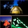 شريط اضاءة LED يعمل بالبطارية بطول 2 متر/6.6 قدم، شريط اضاءة LED RGB مرن متغير اللون، اضاءة خلفية خلفية للتلفزيون
