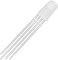 Chanzon 100 pcs 5mm RGB Multicolor Diffused LED Diode Lights Common Cathode(Frosted Round Tricolor) 4 pin Bright Lighting Bulb Lamps Electronics Components Indicator Light Emitting Diodes