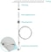 OTTFF 8 Pack 3.2 ft Ceiling Light Fixtures Suspension Cables Kit, Steel Hanging Wire for LED Panel Aquarium Light, Adjustable Length