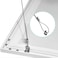 OTTFF 8 Pack 3.2 ft Ceiling Light Fixtures Suspension Cables Kit, Steel Hanging Wire for LED Panel Aquarium Light, Adjustable Length