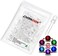Chanzon 100 pcs 5mm RGB Multicolor Slow Blinking (Multi Color Changing) Dynamics LED Diode Lights (Flashing Round DC) Bright Lighting Bulb Lamps Electronics Components Flicker Light Emitting Diodes