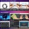 مجموعة شريط اضاءة LED بمنفذ USB، 4 شرائط مقطوعة مسبقا و3 مشابك تثبيت اسلاك و44 مفتاح تحكم عن بعد صغير بالوان الفضاء اللوني ار جي بي، شريط اضاءة LED باضاءة خلفية للتلفزيون (اضاءة خلفية USB)