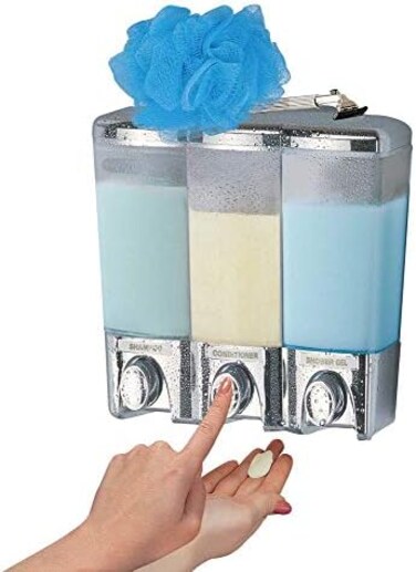 موزع كلير تشويس بثلاث حجرات من بيتار ليفنج بروداكتس، كروم