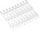 InterDesign Plastic Bar Soap Holder for Bathroom Shower, Set of 1, Wave