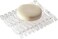 InterDesign Plastic Bar Soap Holder for Bathroom Shower, Set of 1, Wave