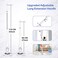 Tilswall Electric Spin Scrubber - Cordless Shower Power Scrubber, Bathroom Cleaner Tools Set with 4 Replaceable Brush Heads, Grout Cleaning Brush with Long Handle for Tile Floor Bathtub
