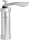 Marcato Cookie Press, Homemade Cookie Machine, Backing Accessory, Made in Italy, Anodized Aluminum, Adjustable Cookie Size, 20 Included Shape Discs