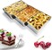 NEWLINE NY Stainless Steel 3 Sizes Rectangular Molding Forming Layering Cake Pastry Rings 3 In 1 Set Rectangular Cake Pastry Rings Natural Stainless Steel