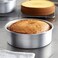 Secfanya Parrish Magic Line Round Aluminum Cake Pan 9" x 2" , Silver