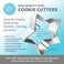 R&amp;M International Hand Shaped Cookie Cutters, Assorted Sizes, 3-Piece Set in Gift Tin