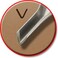 ESSDEE 0.5mm Linoleum Cutter Tool - No. 1 Size Lino Blades - High Carbon Steel - Pack of 5 - Made in UK