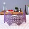 Beasea Fondant Lace Mold, Silicone Lace Mould for Cake Decorating Molds Silicone Shapes Border Decoration, Fondant Impression Mat Purple for Chocolate Sugar Sugarcraft Candy Cupcake Baking Embossing