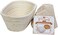 Saint Germain Bakery (10 x 6 x 4 inch) Premium Oval Banneton Basket with Liner - Perfect Brotform Proofing Basket for Making Beautiful Bread