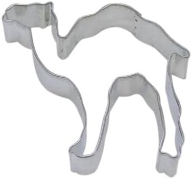 CybrTrayd R&amp;M Camel 4" Cookie Cutter in Durable, Economical, Tinplated Steel