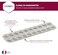 Gobel 395 x 125 mm 20-Hole Madeleinettes Tin