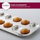 Gobel 395 x 125 mm 20-Hole Madeleinettes Tin