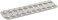 Gobel 395 x 125 mm 20-Hole Madeleinettes Tin
