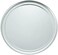 Winco 14 Inch Aluminum Winware Pizza Tray with Wide Rim