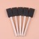 Artlicious Foam Brush Set - Pack of 50 Disposable, 1-inch Sponge Paint Brushes for Acrylic Painting, Staining, Varnishes &amp; DIY Craft Projects - Art Supplies