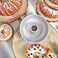 Fat Daddio's RMP-5 Anodized Aluminum Ring Mold Pan, 5 x 2 1/4 Inch, Silver